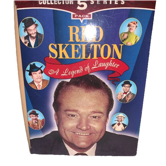 1997 Red Skelton A Legend of Laughter 5 VHS Collector Series Boxed Set Sealed! - Picture 2 of 8